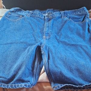 Big Men 2 Pair Blue Denim  Shorts